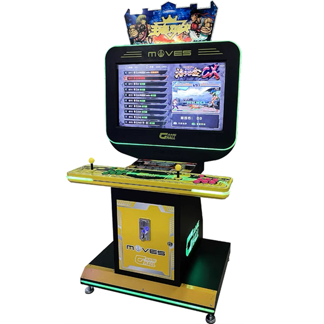 Popular Amusement Coin Operated Game Hall 32" LCD 3000 in 1 Fight Video Games Arcade Fighting Game Machine