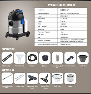 20 L Wet & Dry in posizione verticale aspirapolvere per moquette seggiolino auto <span class=keywords><strong>tappezzeria</strong></span> divano lavaggio per alberghi famiglie e garage - Product Image 4
