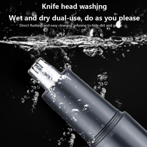 VOAUN V-920 <span class=keywords><strong>Tondeuse</strong></span> <span class=keywords><strong>Nasale</strong></span> Professionnelle Rechargeable USB pour Hommes, Système de Nettoyage Électrique des Poils Nasaux, Utilisation en Voiture, Facile à Nettoyer - Product Image 4
