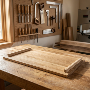 Tablero de Mesa de Comedor de Madera de Roble Macizo y Duradero para Uso en Restaurantes, Alta Calidad - Product Image 3