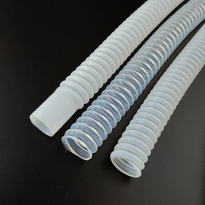 Tuyau de transfert corrugué renforcé en silicone de qualité alimentaire pour le remplissage de boissons Fleid SCP-0005 - Product Image 6