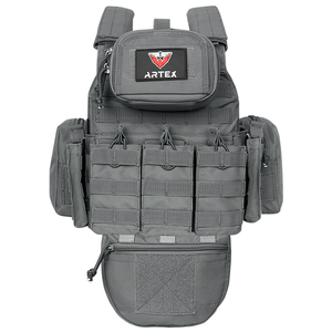 New Model 8128 Outdoor Fully Protective Multifunctional Tactical <b>Vest</b> – Abrasion-Resistant 1000D Polyester MOLLE Tactical <b>Vest</b> - Product Image 1