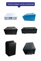 OEM vélo 200ah 72v 18650 boîtier de batterie personnalisé 24v 48v boîtier de batterie bricolage voiture boîte de batterie vide