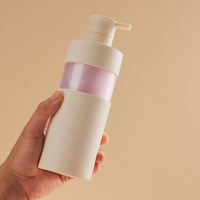 Ensemble de flacons pompe vides de 500 ml pour liquide lavant pour les mains, shampoing, lotion, soin des cheveux et du corps, gel douche et après-shampoing