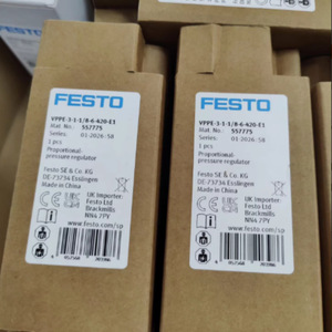 ตัวควบคุมแรงดันแบบสัดส่วน Festo รุ่น VPPE-3-1-1/8-6-420-E1 557775 สำหรับเครื่องจักรไฮดรอลิก - Product Image 1