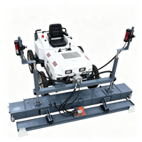 Niveleuse laser autopropulsée pour béton, machine de nivellement laser pour sols en béton, pour utilisation sur chantier