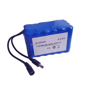 25.2V 6600mAh ICR18650-6S3P Li-ion <strong>Battery</strong> <strong>Pack</strong> for LED Lighting <strong>18650</strong> 6S3P 24V 6.6Ah 6600mAh Lithium Ion <strong>Battery</strong> <strong>Pack</strong> - Product Image 1