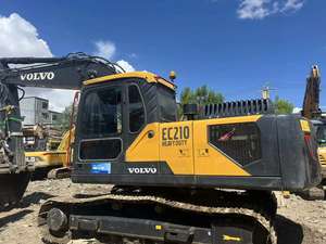Excavadora sobre orugas Volvo EC210 de 21 toneladas de segunda mano con motor y engranaje hidráulico Buen estado Origen de Japón para y video proporcionado - Product Image 5