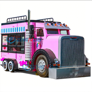 Camión de Comida Personalizado Color Rosa para Chicas, con Cocina Completa, para Servir Café y Pizza, con Certificación CE COC - Product Image 6