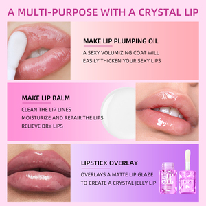 <span class=keywords><strong>USHAS</strong></span> Aceite Labial Humectante, Hidratante y de Larga Duración, Aceite Labial Suave y Humectante de Venta Caliente - Product Image 4