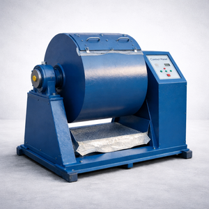 洛杉矶磨损测试仪单轴水平混合机 ASTM 用于 IP55 级防护 380V 水泥砂骨料设备 - Product Image 1