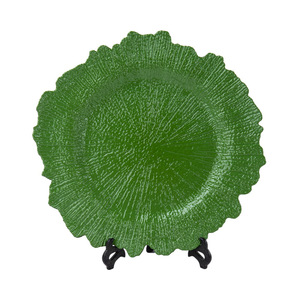 Nouvelles assiettes de présentation en plastique réutilisables de 13 pouces, de haute qualité, pour la décoration de table de mariage ou de fête. - Product Image 6