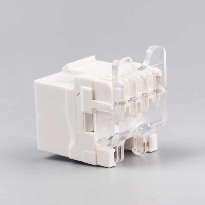 UL 1863 Compliant RJ11 Keystone Jacks 50 Pack IP54 Zinc Alloy Tool Less ...