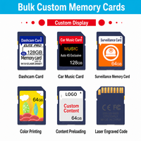 Carte SD pour caméra sportive 128 Go, carte dédiée pour drone, caméra d'enregistrement de conduite, carte de stockage haute vitesse