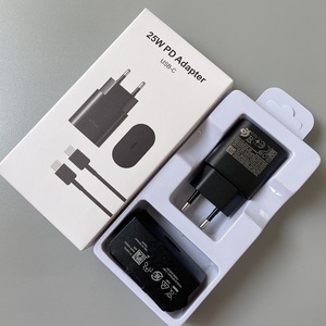2024 Adaptateur de voyage 25W <span class=keywords><strong>Chargeur</strong></span> <span class=keywords><strong>rapide</strong></span> Type C pour <span class=keywords><strong>Samsung</strong></span> Galaxy S7e S8 S8 + S9 S9 + S10 S10e S10 + <span class=keywords><strong>S20</strong></span> <span class=keywords><strong>S20</strong></span> + S20u Note8 Note9 Note10 - Product Image 4