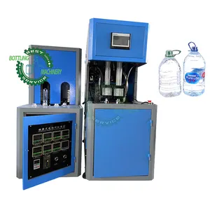 Máquina de fabricación de botellas de soda, bebida carbonizada de 2 cavidades, 600BPH, agua de sparking, yogurt, leche de soja, plástico, 3L, 5L, 7L, 8L, 9L, 10L