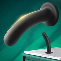 Kit de 3 pièces en silicone étanche pour l'entraînement anal, comprenant un plug anal réaliste et flexible avec ventouse