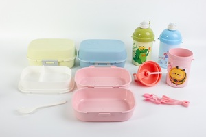 Fiambrera para niños de diseño moderno de gran oferta de fábrica con botella de agua, fiambrera escolar para niños y juego de botellas de agua - Product Image 4