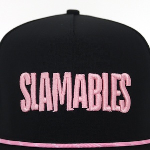 Gorra de Béisbol Deportiva para Exteriores con 5 Paneles, Bordado 3D, Visera Ligeramente Curvada y Perforaciones Láser, Personalizable por Fabricantes de Gorras - Product Image 4