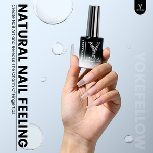 YOKEFELLOW Colle à ongles longue durée pour embouts de <span class=keywords><strong>gel</strong></span> doux Colle à ongles 16ML pour <span class=keywords><strong>extension</strong></span> de <span class=keywords><strong>gel</strong></span> <span class=keywords><strong>X</strong></span> ongles - Product Image 5