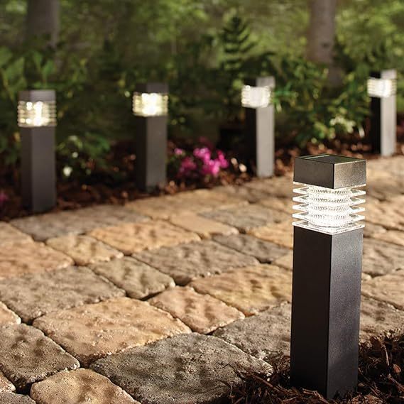 Solar Pathway Lights Outdoor IP65 Waterproof Solar Garden Lights Led Decorative Lights Lawn Lamp for Backyard Walkway