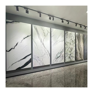 Venta al por mayor paneles de pared de PVC de 5mm decoración personalizada para el hogar láminas impermeables de cristal de carbono revestimientos de pared panel de pared de pizarra de carbón de bambú - Product Image 1