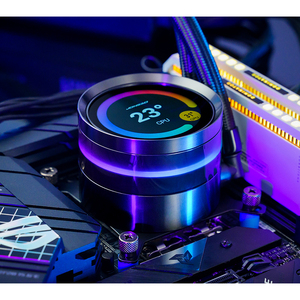 JONSBO TF2-360SC Integrated Water Cooling Radiator Digital Display Screen ARGB Alloy Bearing <b>Computer</b> Case CPU <b>Fan</b> 25dBA 68CFM C - Product Image 4