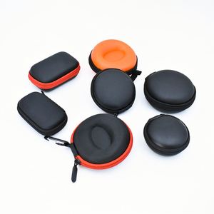 Étui de transport portable en EVA imperméable avec logo personnalisé / Étui de rangement pour montre en EVA noir de luxe avec sangle et fermeture éclair - Product Image 5