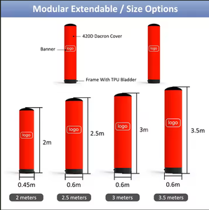 Tentspace Tùy Chỉnh Không Khí Kín Không Thấm Nước Bền Đa-Màu LED Ánh Sáng <span class=keywords><strong>Inflatable</strong></span> Cột Cho Thương Mại Đảng & Câu Lạc Bộ Trang Trí - Product Image 5