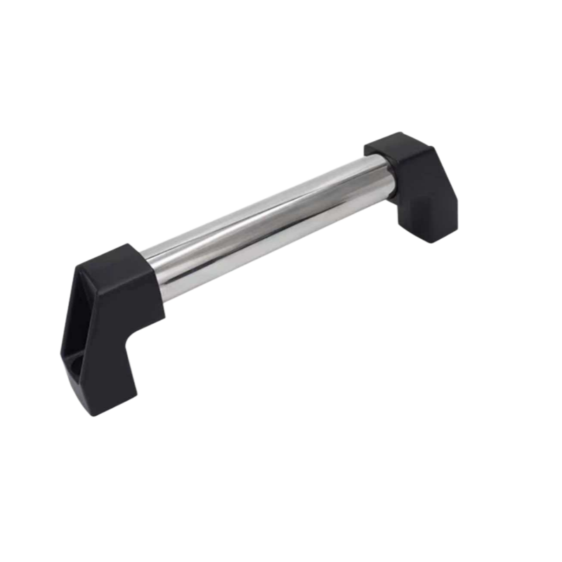 HANBEI LS500 mm Handle, Industrial Stainless Steel Tubular Handle, Nylon-Added Heavy-Duty CNC Lathe Door Pull Handle