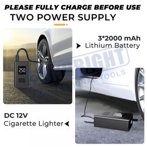 Pompe à air sans fil à gonflage rapide Gonfleur de pneu <span class=keywords><strong>Compresseur</strong></span> d'air portable pour voiture, <span class=keywords><strong>moto</strong></span>, vélo Pneu - Product Image 3