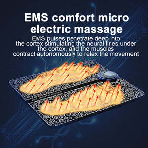 Fußmassagematte zur Entspannung der Füße für Zuhause und Büro, Tragbare Elektrische Massageauflage für Fußmassage - Product Image 6