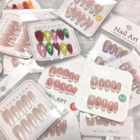 Nouvel Arrivage Vente Directe Usine Prêt à Expédier Prix Abordable Sac Surprise de Faux Ongles en Acrylique et Gel Faits Main Aléatoires pour Femmes