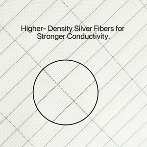 Foglio di messa a terra Beiga-conduttivo, cotone 95% + fibra d'argento 5%, antistaticmigliora il sonno e riduce l'infiammazione - Product Image 3