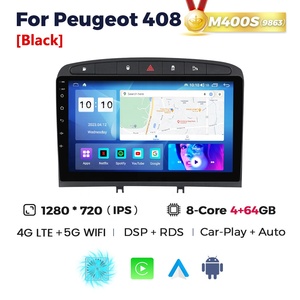 MEKEDE-MS 9 "Android10 Quad Core autoradio stéréo lecteur Audio pour Peugeot 408 <span class=keywords><strong>308</strong></span> 308SW RDS vidéo SWC GPS Navigation WIFI IPS B - Product Image 2