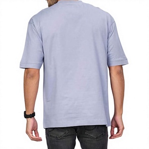 เสื้อยืดผู้ชายขายส่ง ผ้าฝ้าย 100% ระบายอากาศได้ดี แขนสั้น สไตล์ลำลอง รับสกรีนโลโก้ เสื้อยืดคอกลมเรียบง่าย รับผลิตแบบ OEM ODM - Product Image 5