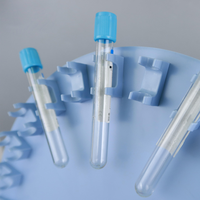Agitateur de tubes de laboratoire en plastique CENLEE, mélangeur d'échantillons, vitesse de rotation réglable de 6 à 32 tr/min, rotation à 360 degrés, pour laboratoire de table