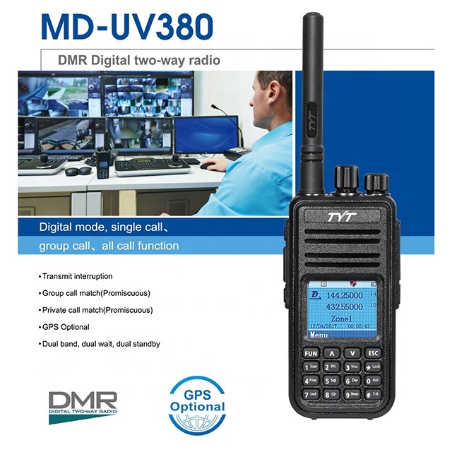 TYT MD-UV380 DMR Digital Two Way Radio