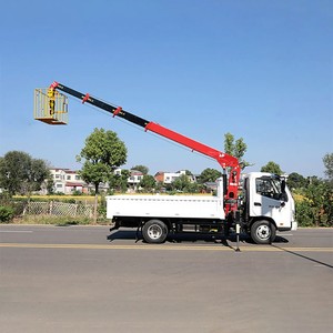 Nouveaux camions-grues télescopiques FOTON municipaux de 4 tonnes avec nacelle suspendue - Product Image 4