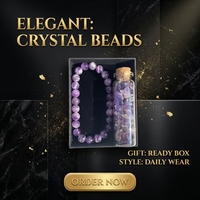 Sinyore Promotion : Figurines en pierre naturelle de cristal et gravier minéral faites à la main, 8mm, Améthyste, Quartz Rose, pour Bouteille à Vœux DIY, Cadeau
