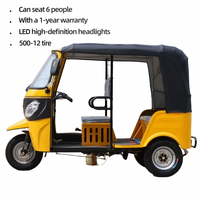 Tricycle à essence Golden Lion 200cc à refroidissement par eau et double rangée, le plus vendu