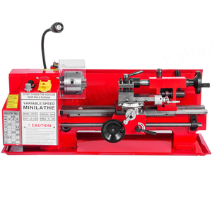 FACTORY Accurate 550W Horizontal 7" X 12" Mini <b>Lathe</b> with 3-jaw <b>Chuck</b> Luxury Accessory Package Multifunctional 1 Year Warranty - Product Image 3