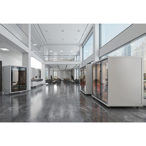 Cabina <span class=keywords><strong>de</strong></span> teléfono para reuniones <span class=keywords><strong>de</strong></span> doble vidrio, cabina <span class=keywords><strong>de</strong></span> trabajo <span class=keywords><strong>de</strong></span> estudio insonorizada acústica, cabina <span class=keywords><strong>de</strong></span> grabación, cabina <span class=keywords><strong>de</strong></span> trabajo silenciosa moderna a prueba <span class=keywords><strong>de</strong></span> sonido - Product Image 6