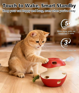 Juguetes Electrónicos Interactivos Ecológicos para Mascotas, Juguetes de Ejercicio y Estimulación, Recargables Automáticamente, con Sensor Inteligente - Product Image 4