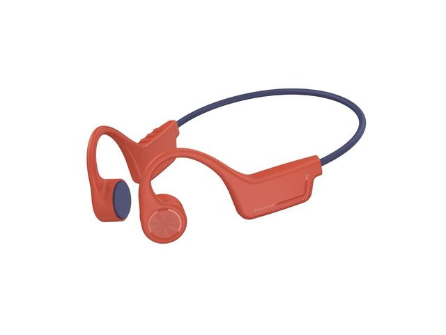 DG06 Wireless Bone Conduction Headband Earphone with LED Lights, IPX7 Water Resistance, High-Fidelity Stereo Sound