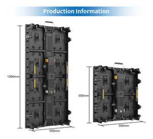 HD Ultra-sottile per esterni con sfondo a LED per Display a noleggio schermo <span class=keywords><strong>Video</strong></span> a parete pannello HDR IP65 impermeabile 5000cd - Product Image 2