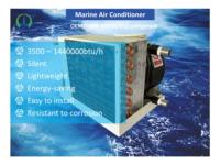 Climatiseur marin autonome 30000 BTU à vitesse fixe, sans onduleur, avec compresseur Copeland Scroll R410A, fabriqué en Chine