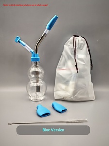 Appareil d'entraînement vocal et respiratoire en forme de bouteille et de pot, avec construction en plastique et acier inoxydable, dispositif d'entraînement de base - Product Image 6