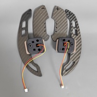 Palancas de Cambio Magnéticas de Fibra de Carbono para Audi B9 S4 S5 A4 A4L RS4 C8 A6 A6L A7 S6 S7 RS6 RS7