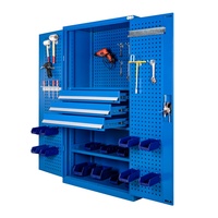 Armoire de classement robuste en acier épaissi avec tiroirs personnalisables et serrure à clé pour le rangement d'outils, de composants électroniques et de vis